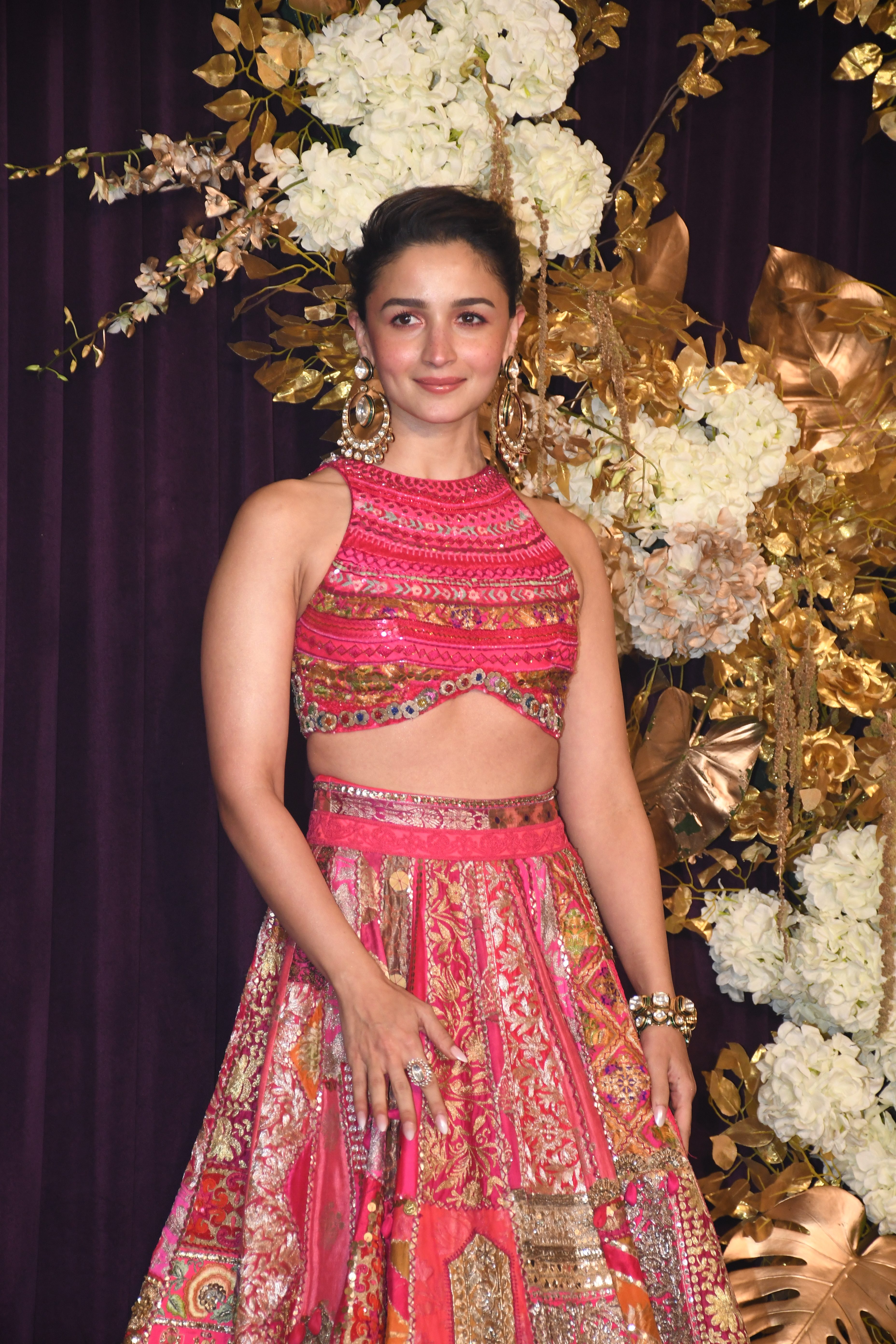 Alia Bhatt at Manish Malhotra's Diwali BAsh