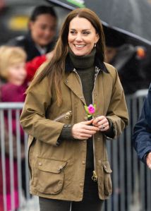 Kate Middleton, Princess of Wales in 2023, barn jacket, chore coat, trends, horse girl, equestrian