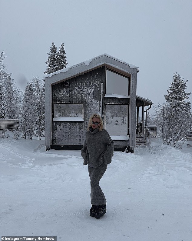 Tammy and Matt were staying at the stunning Aurora Collection Lapland Resort in Saariselkä which is famed for views of the Northern Lights